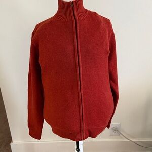 Irelandseye Red Knit Sweater